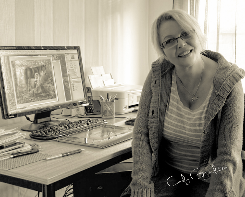 Photo of Artist Cindy Grundsten