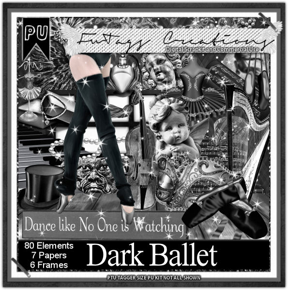 FwTagsDarkBallet by Claire Slack