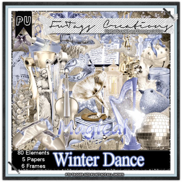 FwTagsWinterDanceJScrapKit by Claire Slack