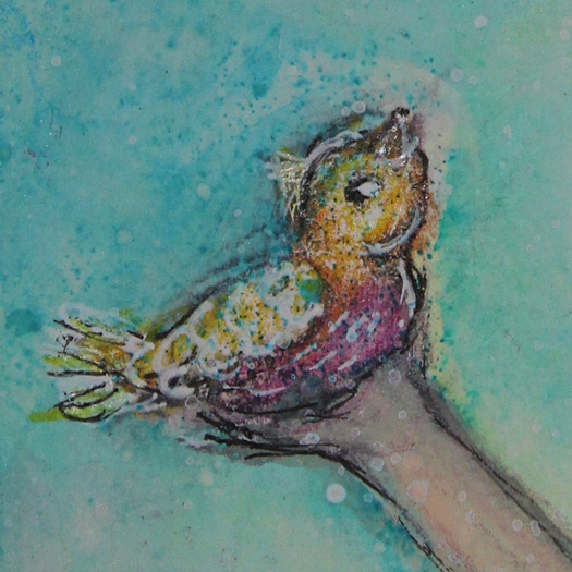 Fey Waif by Tori Beveridge Close Up of Bird