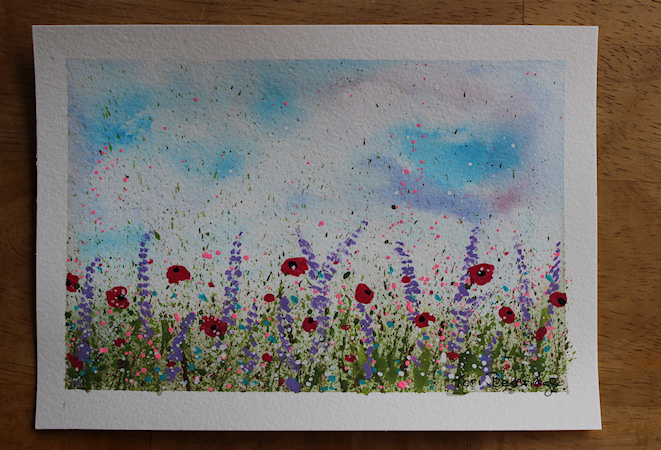 Splatter Wildflowers by Tori Beveridge5