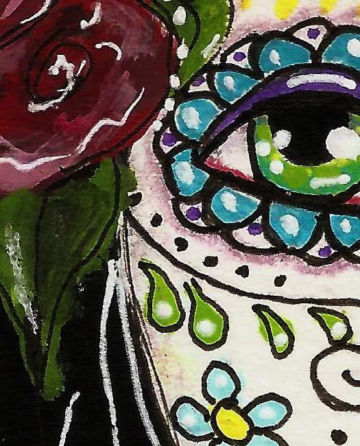 day of the dead girl by tori beveridge detail 2
